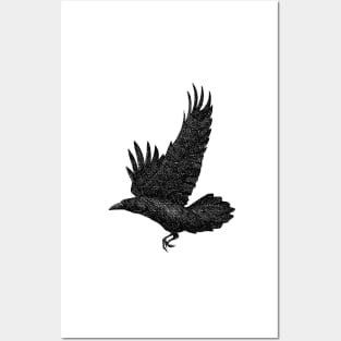 Murder of Crows Take Flight Posters and Art